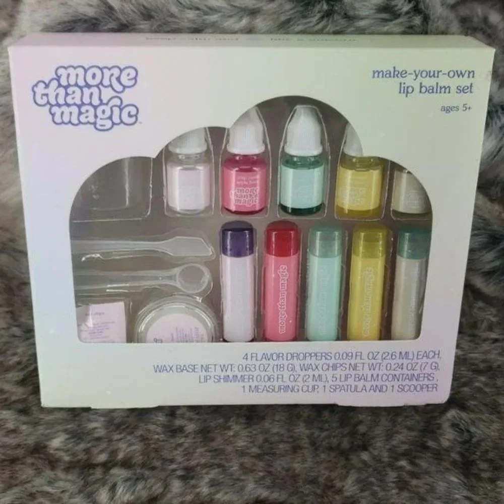 More Than Magic Make your own lip gloss balm craft gift‎ set